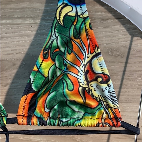 Ed hardy tiger tattoo bikini - Picture 3 of 6